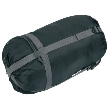Logotrade promotional gift image of: Sleeping bag KINABALU Schwarzwolf