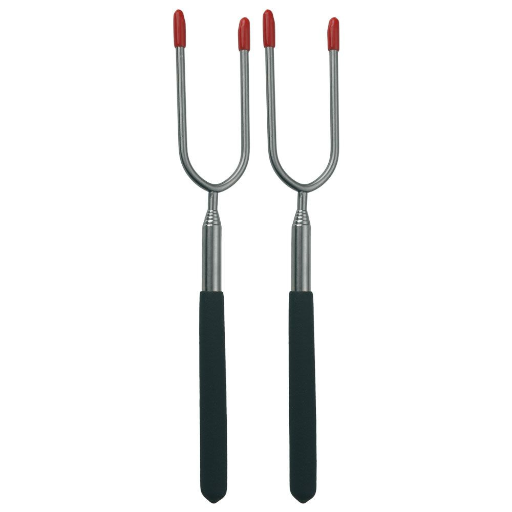 Logo trade promotional products picture of: BBQ forks LIPNO Schwarzwolf