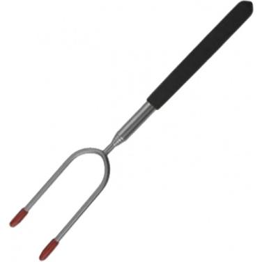 Logotrade promotional giveaway picture of: BBQ forks LIPNO Schwarzwolf