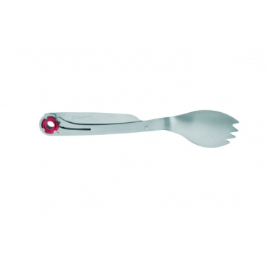 Logo trade promotional merchandise image of: Multifunctional spoon LATEMAR Schwarzwolf