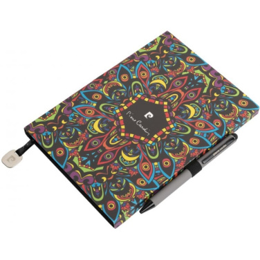 Logo trade promotional giveaways picture of: Notepad A5 & ballpoint pen REPORTER Pierre Cardin