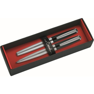 Logotrade promotional gift picture of: Writing set ballpoint pen & fountain pen CHRISTOPHE Pierre Cardin