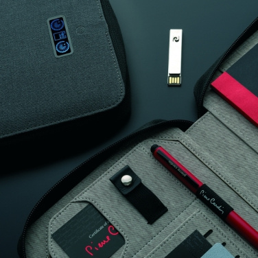 Logotrade promotional giveaway picture of: Folder A5 & power bank 4000 mAh SORBONNE Pierre Cardin