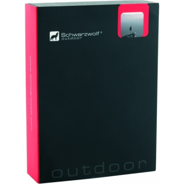 Logo trade promotional gifts image of: Ecological lighter SANFORD Schwarzwolf