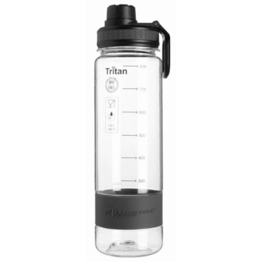 Logo trade promotional products image of: Drinking Bottle KIBO 800 ml Schwarzwolf