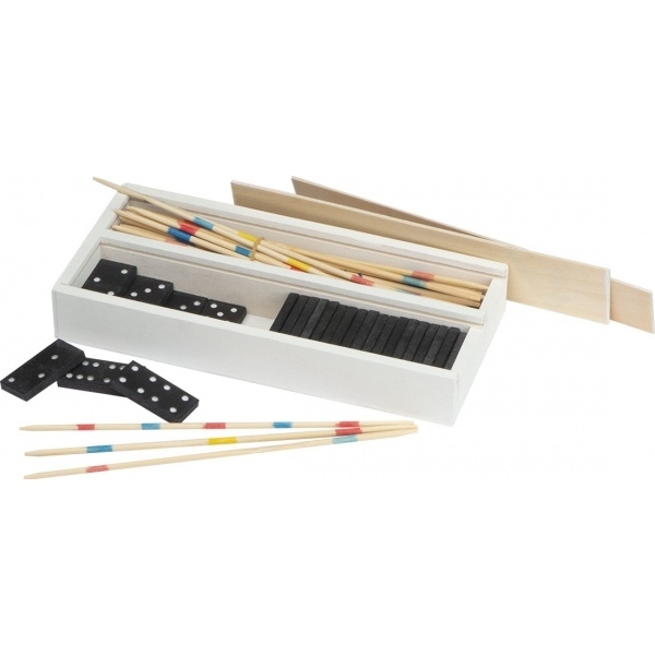 Logo trade promotional merchandise image of: Mikado and Domino Game FOLIGNO