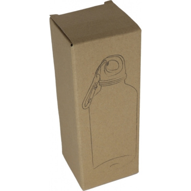 Logo trade promotional merchandise image of: Recycled PRT bottle MECHELEN 400 ml