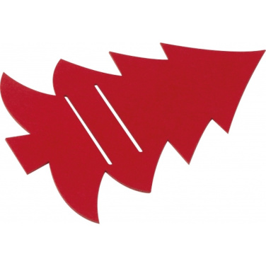 Logotrade corporate gifts photo of: Cutlery pad in Christmas tree shape DUFFEL