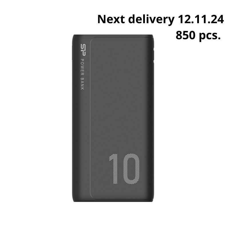 Logo trade promotional item photo of: POWER BANK SILICON POWER GP15 10 000 MAH
