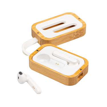 Logo trade promotional gift photo of: Bluetooth earbuds BARCELONA