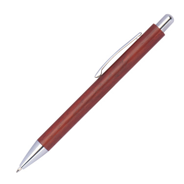 Logo trade promotional merchandise photo of: Wooden pen POSADAS