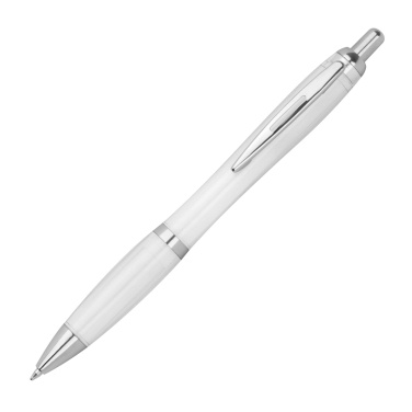 Logotrade promotional gift picture of: Transparent ballpen ALKEN