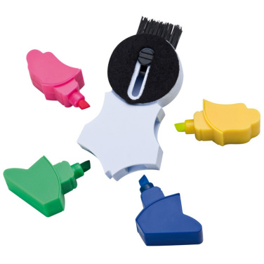 Logo trade advertising products image of: Highlighters - Santa Claus