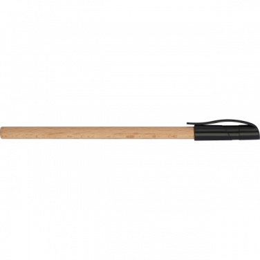 Logo trade advertising products picture of: Wooden ballpen PALMDALE