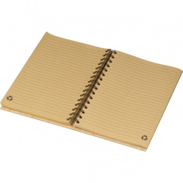 Logo trade business gift photo of: A5 notebook PISA