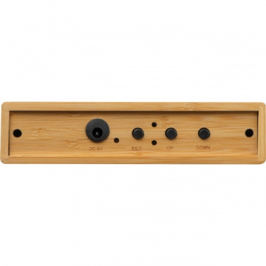 Logo trade advertising products picture of: Desk clock TRONDHEIM