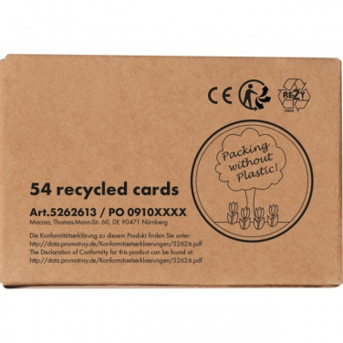 Logotrade promotional products photo of: Playing cards NEW CASTLE
