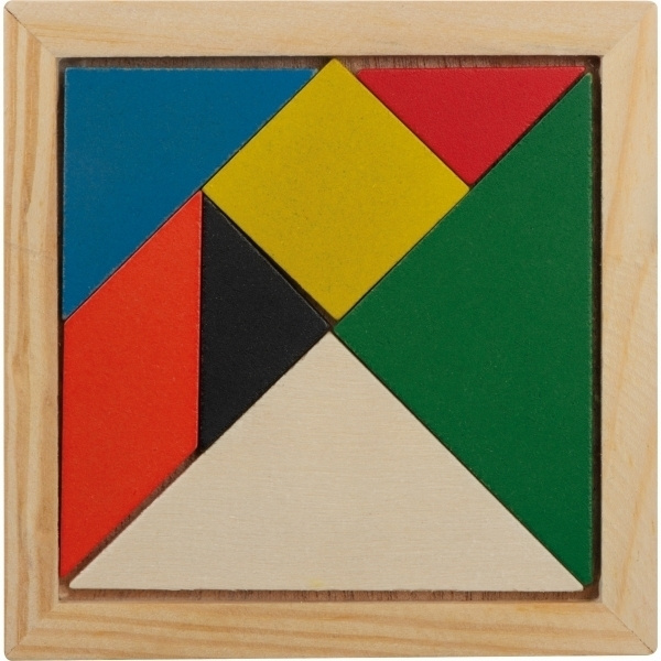 Logo trade promotional products picture of: Wooden puzzle PORTO