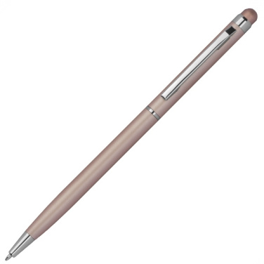 Logo trade promotional product photo of: Ball pen with touch function CATANIA