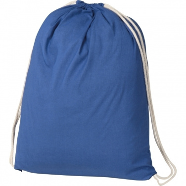 Logo trade promotional product photo of: Cotton gym bag BUDAPEST