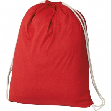 Logotrade promotional giveaways photo of: Cotton gym bag BUDAPEST