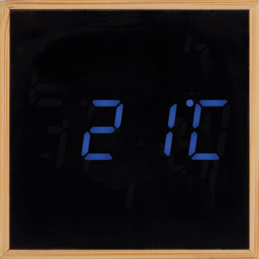 Logo trade promotional item photo of: Desk clock CHARLESTON