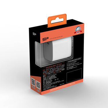 Logo trade promotional giveaways picture of: SILICON POWER BOOST CHARGER (US EU) QM10