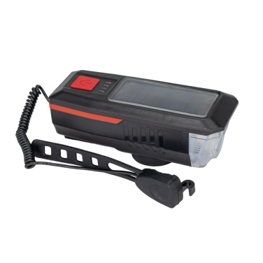 Logotrade advertising products photo of: Solar bike light with horn, MC-5
