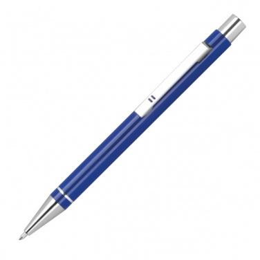 Logo trade business gift photo of: Metal semi gel ballpoint Pen ALMEIRA