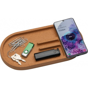 Logo trade promotional gift photo of: Desk organiser with charging station LANCASTER