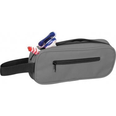 Logotrade corporate gift picture of: Toiletry bag RPET NEUCHATEL