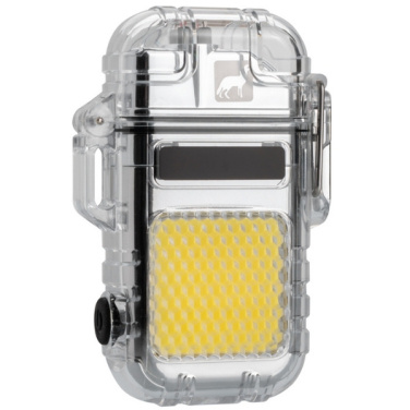 Logo trade advertising products picture of: Electrical lighter CALBUCO Schwarzwolf