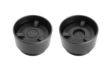 Logotrade corporate gift image of: Thermo mug ARANSOL 300 ml Schwarzwolf