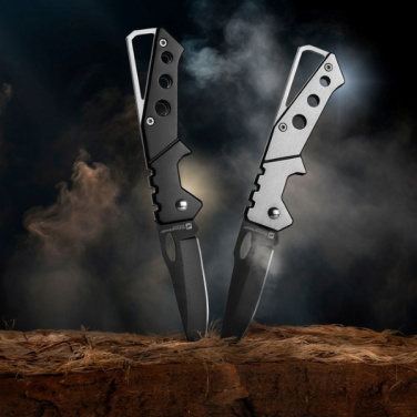 Logo trade promotional gifts picture of: Folding knife GEDIZ Schwarzwolf
