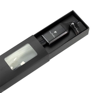 Logotrade promotional items photo of: 3 in 1 cable with elighted logo Pierre Cardin