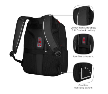Logo trade business gifts image of: Backpack Wenger Altair 15,6''