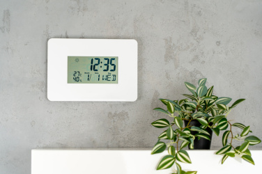 Logo trade promotional giveaway photo of: Wall clock BELGRADE