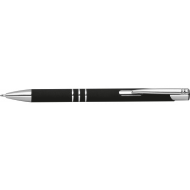 Logotrade promotional gift picture of: Semi gel pen soft touch DUNMORE