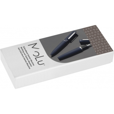 Logo trade advertising products picture of: Writing set soft touch SAINTE MAXIME MoLu