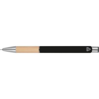 Logo trade promotional product photo of: Recycled ballpoint pen Naples