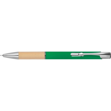 Logo trade business gifts image of: Recycled ballpoint pen Naples