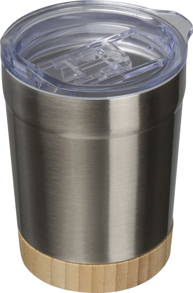 Logotrade promotional giveaway image of: Recycled steel cup Turin