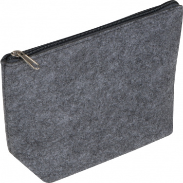Logo trade promotional product photo of: RPET cosmetic bag Cremona