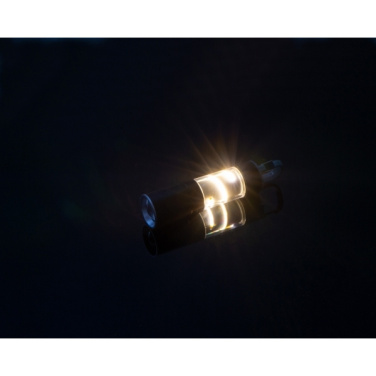 Logo trade promotional merchandise image of: Rechargeable flashlight Tulsa