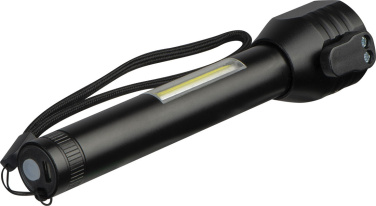 Logo trade promotional gift photo of: Rechargeable flashlight Trent