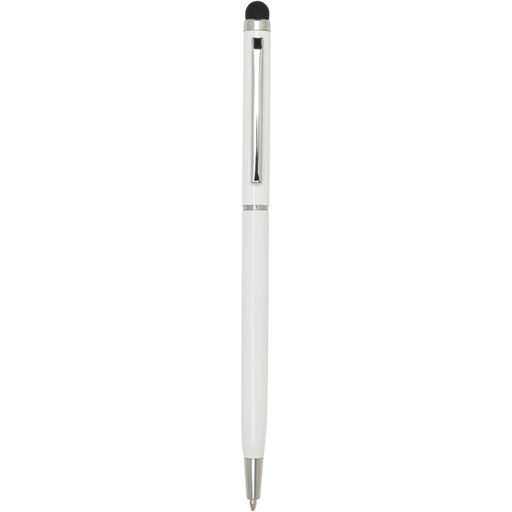 Logotrade promotional product image of: Ore aluminium ballpoint pen with stylus