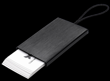 Logo trade promotional merchandise image of: RFID credit and business card holder 126615500