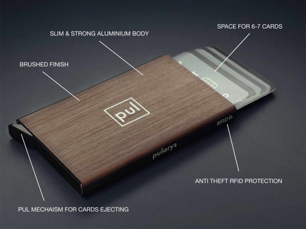 Logo trade corporate gifts picture of: RFID credit card holder 94415500