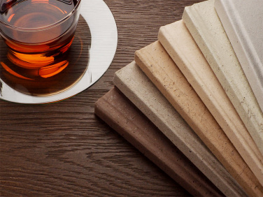 Logotrade advertising product image of: Recycled Tea Notebook 209734000