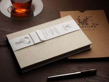 Logo trade promotional products picture of: Recycled Elephant Poo Notebook 209734400